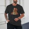 Fall Book Vintage Turkey Thanksgiving Reading Book Lovers Unisex T-Shirt Fall Book Vintage Turkey Thanksgiving Reading Book Lovers Unisex T-Shirt
