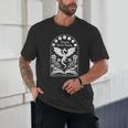 Fantasy Drama Tragedy Dragon Book Magic Gothic Moon Phases Unisex T-Shirt