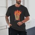 Flames And Lighter Costume For Matchbook Lovers Unisex T-Shirt