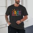 Floral Flower Book Equality Human Rights Women's Rights Unisex T-Shirt