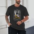 Gothic Book Lover Skeleton Unisex T-Shirt Gothic Book Lover Skeleton Unisex T-Shirt