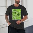 Green Comic Book Green Graphic Unisex T-Shirt