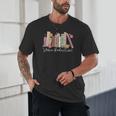 Harm Reduction Floral Book Overdose Awareness Nurse Unisex T-Shirt Harm Reduction Floral Book Overdose Awareness Nurse Unisex T-Shirt