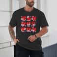Heart Reading Books Valentine Teacher Boys Girls Book Lover Unisex T-Shirt Heart Reading Books Valentine Teacher Boys Girls Book Lover Unisex T-Shirt