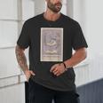 Hockey Romance Tarot Card Books Reader Cozy Reading Unisex T-Shirt