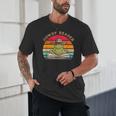 Howdy Reader Frog Reading Book Vintage Unisex T-Shirt