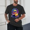 Humor Rubber Duck Reading Book Unisex T-Shirt