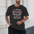 If It Involves Books And Cats Book Lover Unisex T-Shirt If It Involves Books And Cats Book Lover Unisex T-Shirt