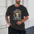 It's a Good Day To Read a Book Cute Giraffe Unisex T-Shirt It's a Good Day To Read a Book Cute Giraffe Unisex T-Shirt