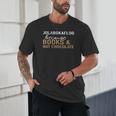 Jolabokaflod Because Books And Hot Chocolate Unisex T-Shirt