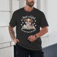 Just a Girl Who Loves Dogs And Books Cute Dog Unisex T-Shirt Just a Girl Who Loves Dogs And Books Cute Dog Unisex T-Shirt