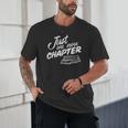Just One More Chapter Read Reading Librarian Book Men Women Unisex T-Shirt