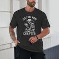 Just One More Chapter Skeleton Reading Book Unisex T-Shirt Just One More Chapter Skeleton Reading Book Unisex T-Shirt