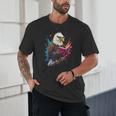 Kawaii Eagle Reads Book Reading Library Book Bookworm Unisex T-Shirt