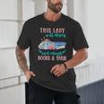 THIS LADY Will Never Own Enough BOOKS & YARN Unisex T-Shirt