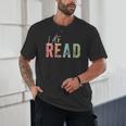 Let's Read Book Nerd Reading Book Lover Librarian Teacher Unisex T-Shirt Let's Read Book Nerd Reading Book Lover Librarian Teacher Unisex T-Shirt