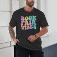 Library Book Fair Vibe Tie Dye School Reading Nostalgic Unisex T-Shirt Library Book Fair Vibe Tie Dye School Reading Nostalgic Unisex T-Shirt