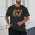 Literary 67 Bookshelf Six Seven Reading Meme Unisex T-Shirt