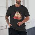 Love Book Coffee Heart Coquette Bow Valentines Day Unisex T-Shirt Love Book Coffee Heart Coquette Bow Valentines Day Unisex T-Shirt