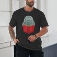 Manatee Reading Books Sea Animal Manatee Unisex T-Shirt