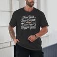 New Year New Chapter Same Dream Bigger Goals 2026 Book Lover Unisex T-Shirt