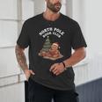North Pole Book Club Gingerbread Christmas Reading Unisex T-Shirt North Pole Book Club Gingerbread Christmas Reading Unisex T-Shirt