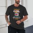 Once Upon A Time There Was A Girl Who Loves Books And Cats Unisex T-Shirt Once Upon A Time There Was A Girl Who Loves Books And Cats Unisex T-Shirt