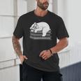 Polar Bear Reading Book Pajama Sleep Unisex T-Shirt Polar Bear Reading Book Pajama Sleep Unisex T-Shirt