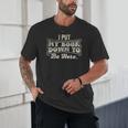 I Put My Book Down To Be Here Reader Unisex T-Shirt