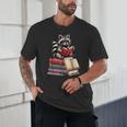 Raccoon Reading Books Matching Bookworm Readers Librarian Unisex T-Shirt Raccoon Reading Books Matching Bookworm Readers Librarian Unisex T-Shirt