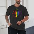 Rainbow Book With Stars And Moon Phases Gay Pride LGBT Unisex T-Shirt Rainbow Book With Stars And Moon Phases Gay Pride LGBT Unisex T-Shirt