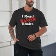 I Read Banned Books Censored Red Stamp Reading Librarian Unisex T-Shirt I Read Banned Books Censored Red Stamp Reading Librarian Unisex T-Shirt