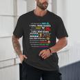 Read My Shirt Day For Kids Boy Girls i Will Read Book Unisex T-Shirt