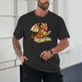 Reading Dragon Book Lover Bookworm Reader Unisex T-Shirt