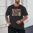 Reading Is My Favorite Sport Retro Groovy Book Lovers Unisex T-Shirt Reading Is My Favorite Sport Retro Groovy Book Lovers Unisex T-Shirt