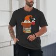 Reading Lover Book Graphic Gnome Unisex T-Shirt Reading Lover Book Graphic Gnome Unisex T-Shirt