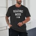 Reading Mode On Book Lover Librarian Teacher Unisex T-Shirt