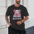 Readsalotl Axolotl Reading Cute Book Lover Bookworm Unisex T-Shirt Readsalotl Axolotl Reading Cute Book Lover Bookworm Unisex T-Shirt