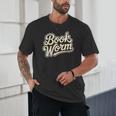 Retro Book Worm Reading For Book Lovers Unisex T-Shirt Retro Book Worm Reading For Book Lovers Unisex T-Shirt