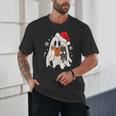 Retro Ghost Reading Book With Cat Bookish Club Christmas Men Women Kids Unisex T-Shirt Retro Ghost Reading Book With Cat Bookish Club Christmas Men Women Kids Unisex T-Shirt