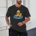 Rubber Duck Reading Book Swim Rubber Duckling Rubber Duckie Unisex T-Shirt Rubber Duck Reading Book Swim Rubber Duckling Rubber Duckie Unisex T-Shirt