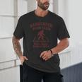 Sasquatch Book Club Bigfoot Reading Cryptid Vintage Unisex T-Shirt