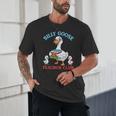 Silly Goose With Books Teacher Club School Educator Unisex T-Shirt Silly Goose With Books Teacher Club School Educator Unisex T-Shirt