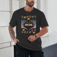 Skeleton Heart Read Reading Book Librarian Halloween Women Unisex T-Shirt