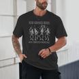 Skeleton Read Banned Books Gain Forbidden Knowledge Unisex T-Shirt