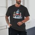 Snowman Reading Books Lovers Librarian Bookworm Christmas Unisex T-Shirt Snowman Reading Books Lovers Librarian Bookworm Christmas Unisex T-Shirt