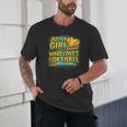 Softball Just A Girl Comic Book Style Graphic For Teens Unisex T-Shirt Softball Just A Girl Comic Book Style Graphic For Teens Unisex T-Shirt