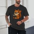 Squirrel Reading Book Lover Unisex T-Shirt