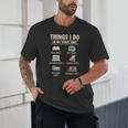 Things I Do In My Spare Time Book Reader Book Reading Lover Unisex T-Shirt