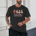 Valentine Cozy Goose Bookish Forget Flowers Buy Me Books Unisex T-Shirt